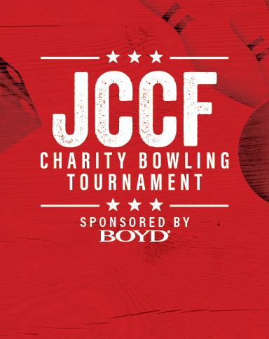 JCCF Charity Bowling Tournament. Sponsored by Boyd.