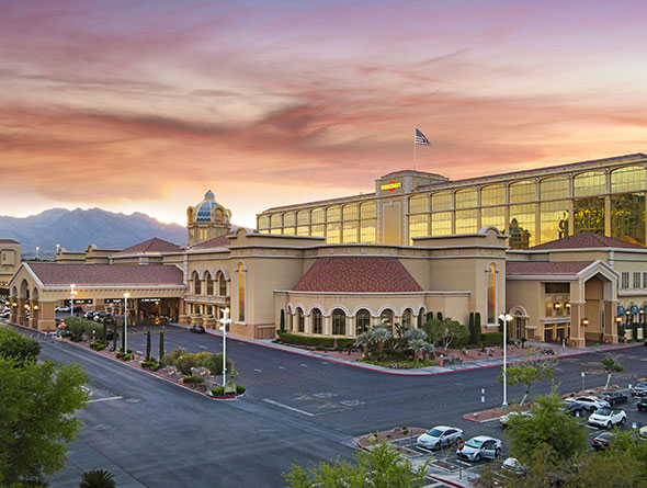 suncoast exterior at sunset